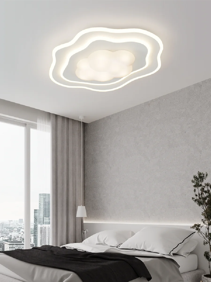 

Modern Clouds LED Ceiling Lamp Nordic Simple Bedroom Child House Living Room Study Balcony White Indoor Lighting Ceiling Light