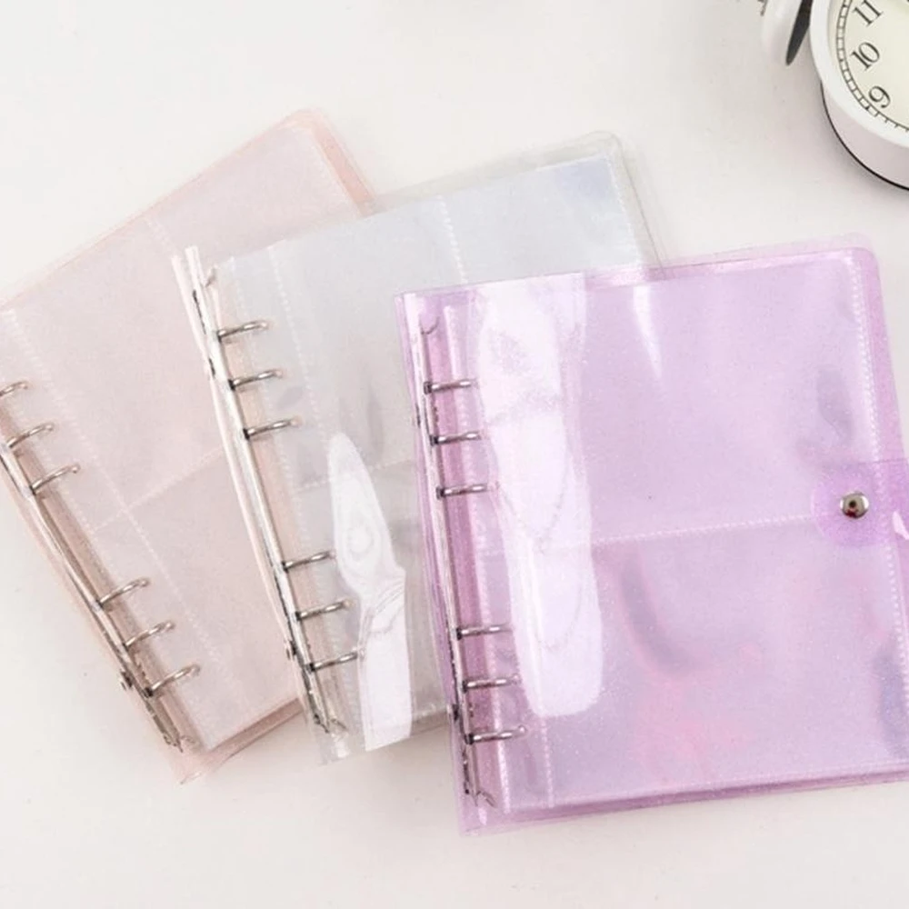 

200 Pockets PVC Portable Photo Album Jelly Color Album for Mini Instax & Name Card 7s 8 25 50s Album De Photos