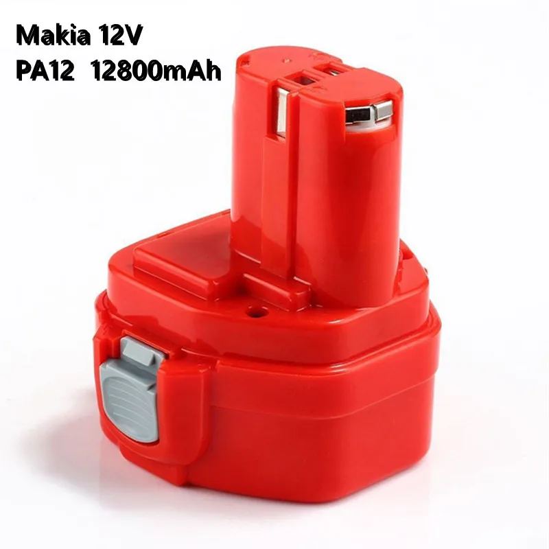 12V 12800mAh Ni-CD Power Tool Rechargeable battery Pack for Makita Drills bateria 1220 1222 1233S PA12 1235B 638347-8-2 192681-5