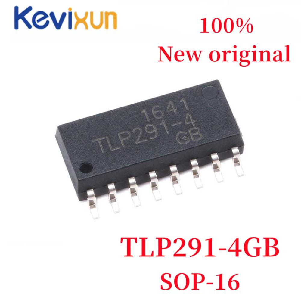 10pcs/ New original TLP291-4GB SOP16 patch TLP291-4 four-way transistor light coupling