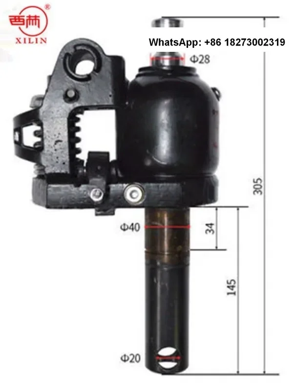 Xilin Ningbo Ruyi Размер DB2 тонны 3 ручной гидравлический грузовик домкрат масляный