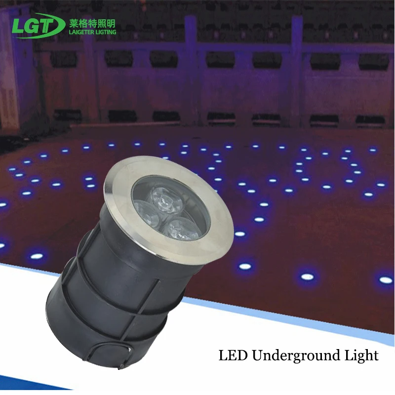 

High Quality IP68 Outdoor Mini Undergroud Light Waterproof 304 Stainless Steel Decoration Landscape Recessed