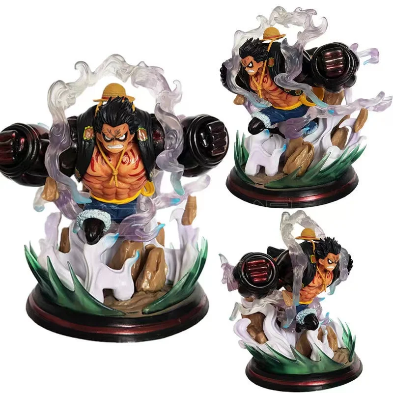 

One Piece GK Anime Figurine Model Gear 4 Monkey D Luffy Action Figure 24cm Height Statue Collection Toy Doll Figma