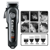 km hair cutting machine professional hair clipper rechargeable hair trimmer for men shaver barber accessories cut machin beard