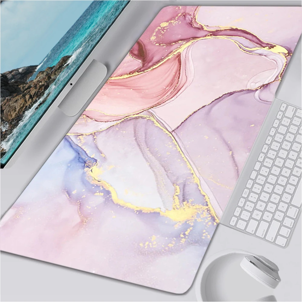 

Mousepad Computer New XXL MousePads Keyboard Pad Mouse Mat Fashion Marble Gamer Soft Office Carpet Table Mat Desktop Mouse Pad