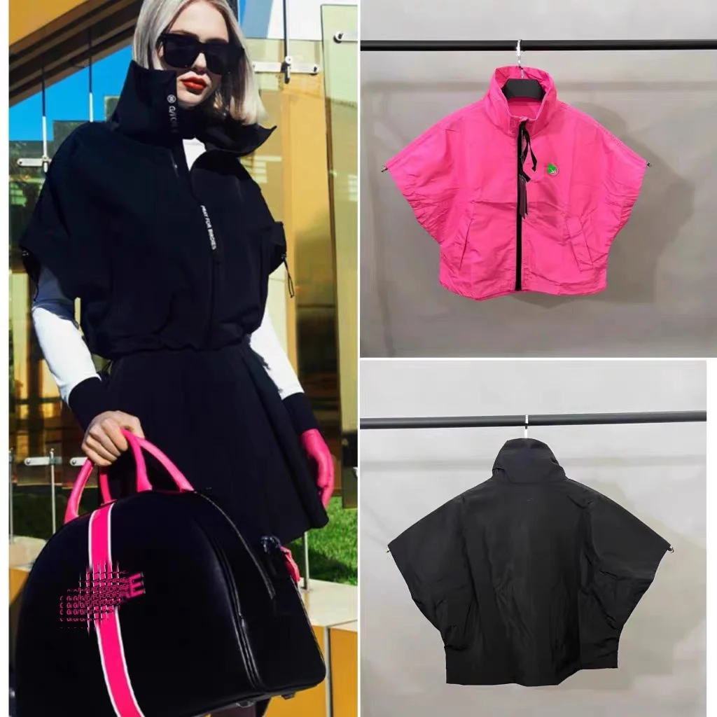 

2023 G4 New Golf Clothing Women's Top New Sports Sunscreen Batwing Shirt Short Coat Skirt