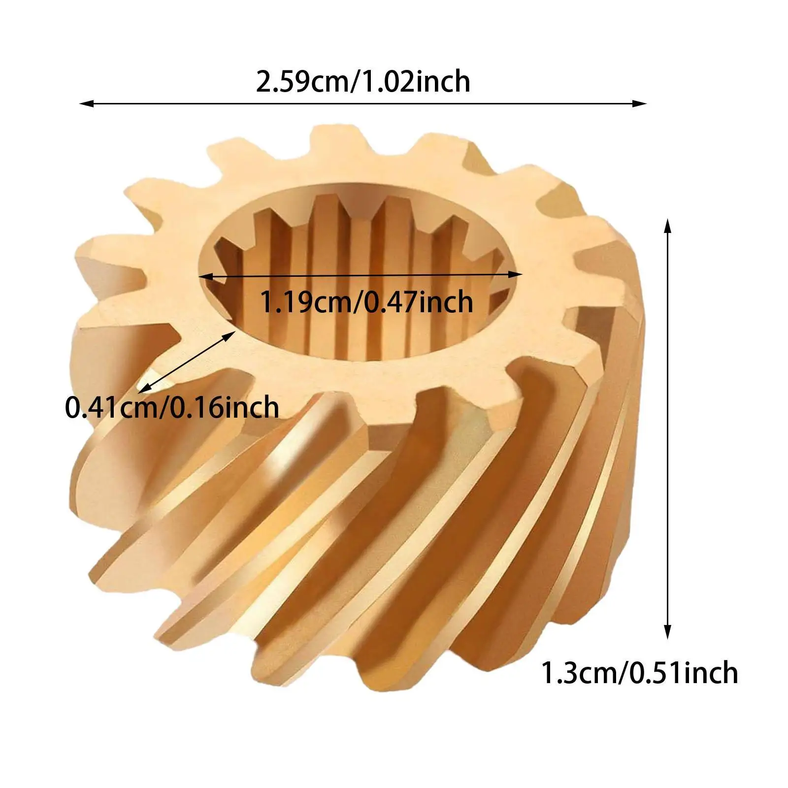 Латунная шестерня поворотного клапана прямая замена 420935735 для Seadoo 580 800