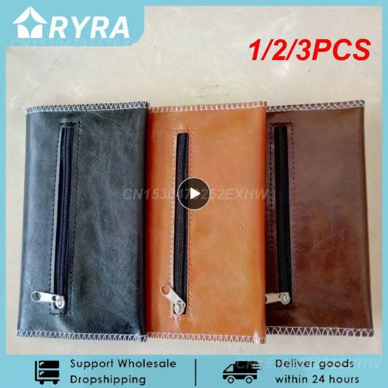 1/2/3 шт. кожаный чехол для сигарет