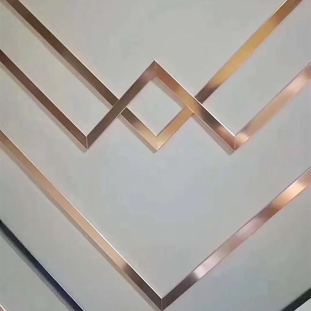 

1 Roll 5m Beautiful Seam Stickers Waterproof Adhesive Floor Tile Tape Tile Space Sticker Ceiling Background Wall Home Decor