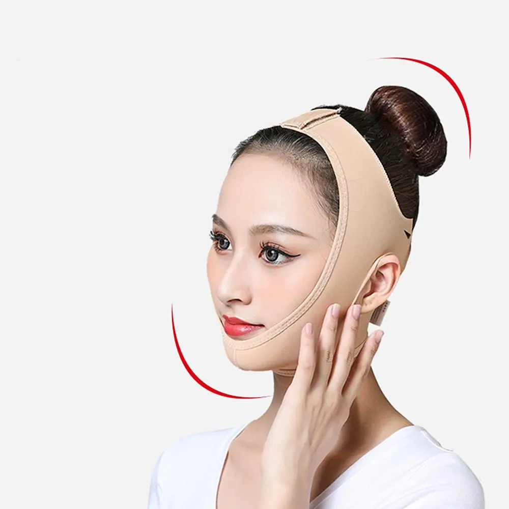 

V Line Face Slim Bandage Elastic Cheek Chin Face Lifting Belt Strap Tools Anti Wrinkle Sagging Strap Band Facial Beauty Belt