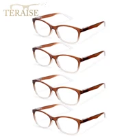 teraise reading glasses 4 pairs womenmenanti blue lighteye strain readers