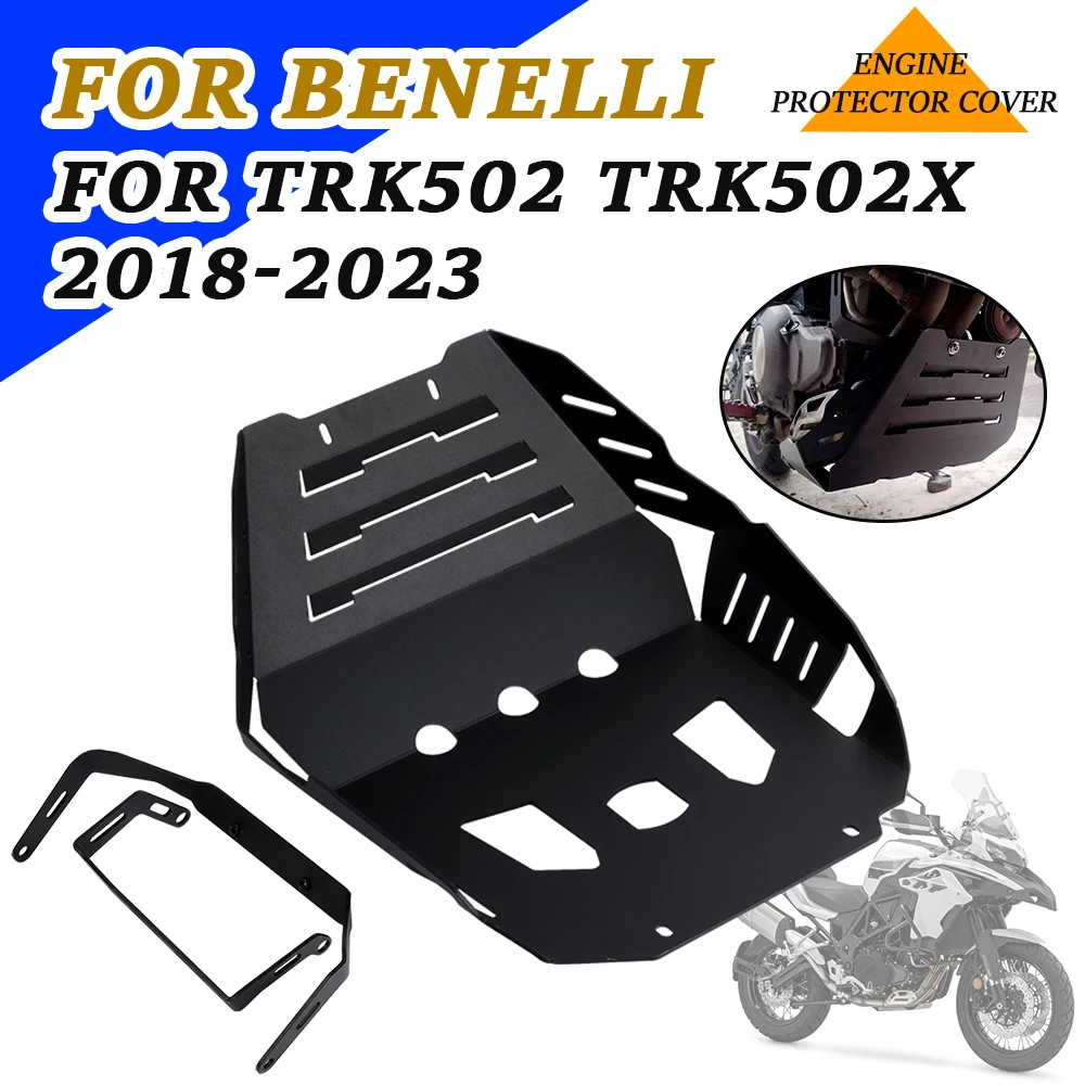 

Motorcycle Accessories Engine Guard Protector Cover Chassis Skid Plate Pan For Benelli TRK502 TRK502 X TRK 502X TRK 502 X 2018