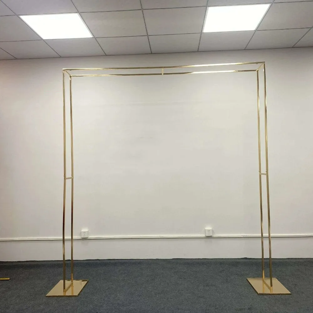 Свадебная арка квадратный фон подставка для воздушных шаров блестящий