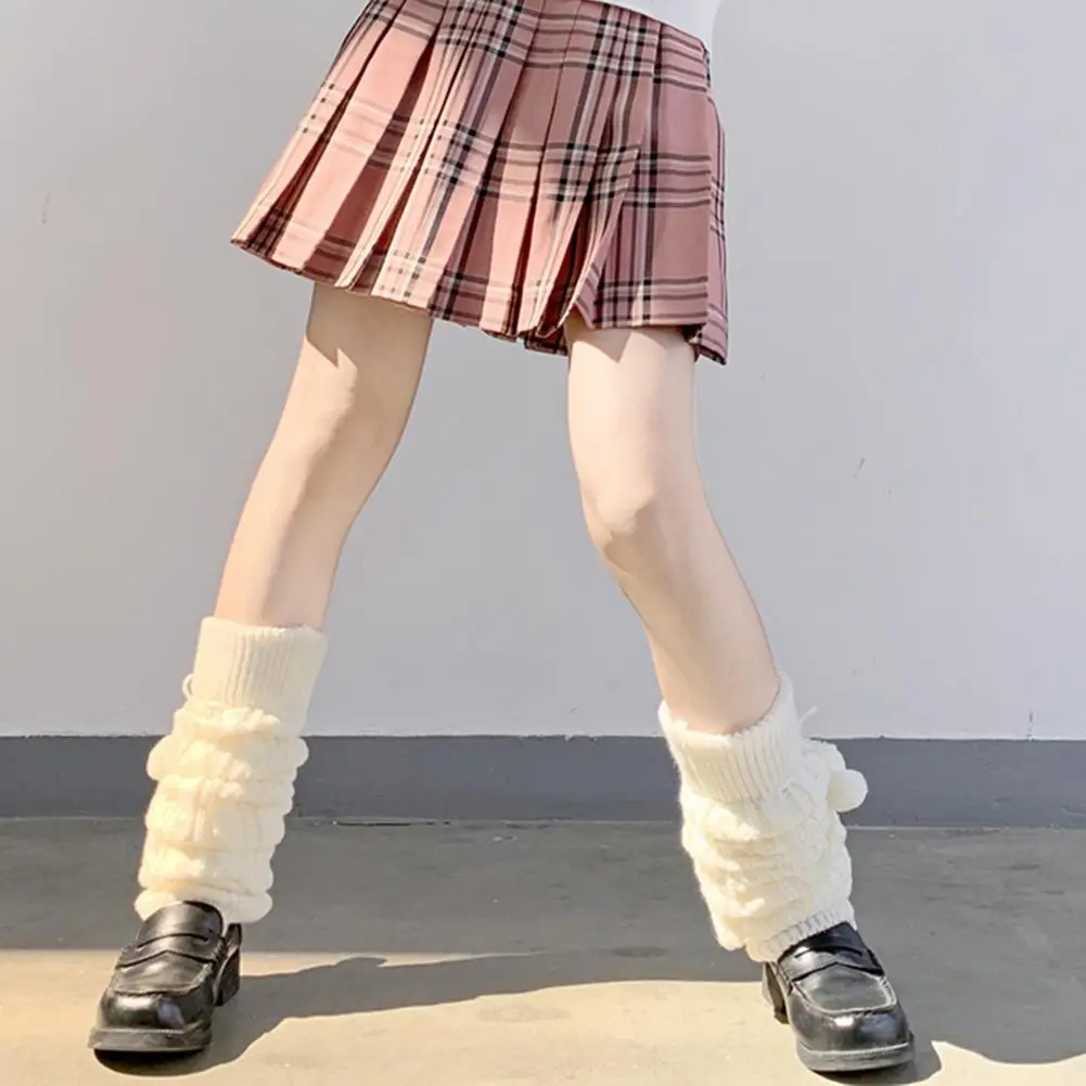 

1 пара, Женские однотонные гетры на осень и зиму