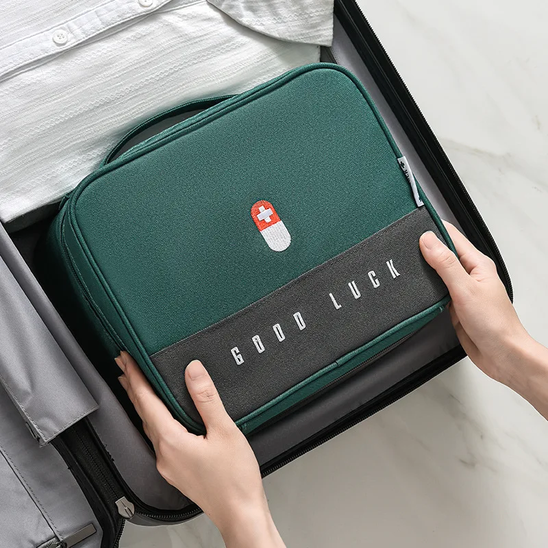 Xiaomi Large-Capacity Thickened Medicine Box Family First Aid Kit Medicine Boxes Medicine Cabinet Portable Fabric Storage Bag