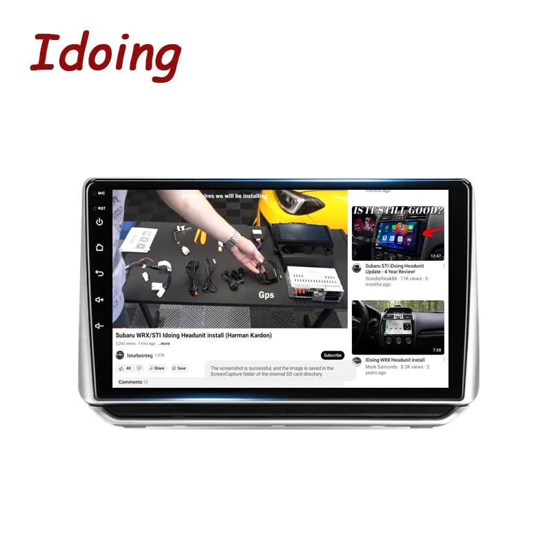 Головное устройство Idoing 10 2 дюйма для Nissan Altima L34 2018-2020 автомобильное радио