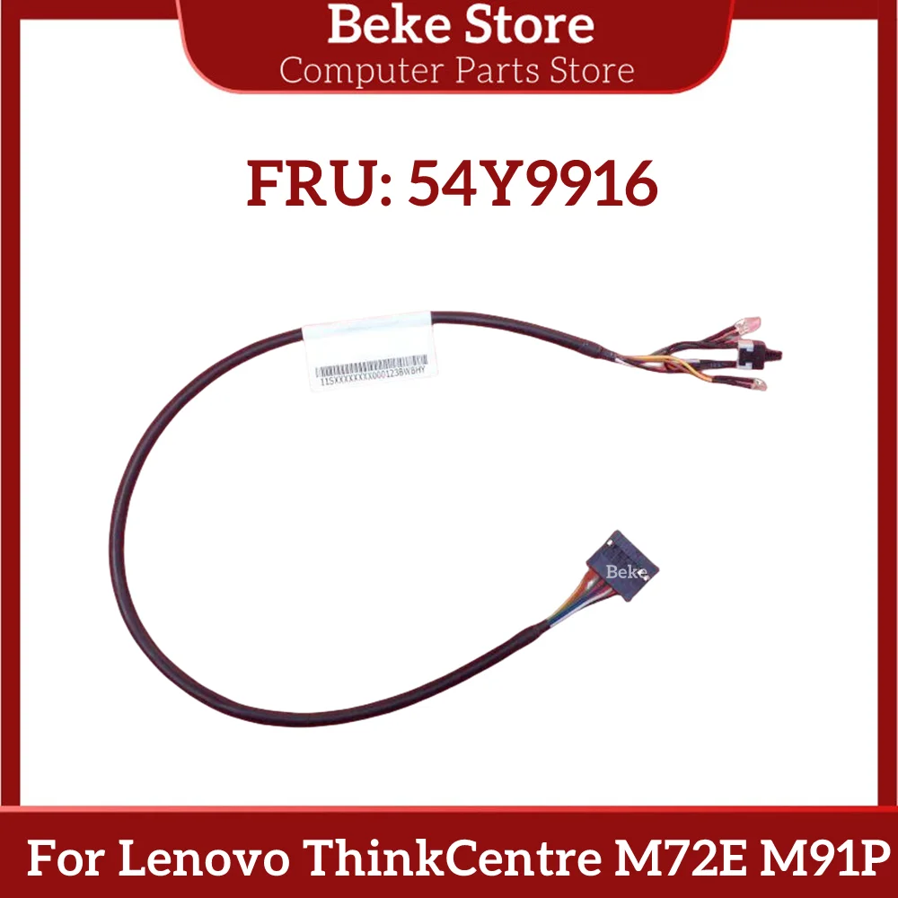 Кнопка переключателя питания Beke для Lenovo ThinkCentre M72E M91P M92P, кнопка включения питания 54Y9916, быстрая доставка