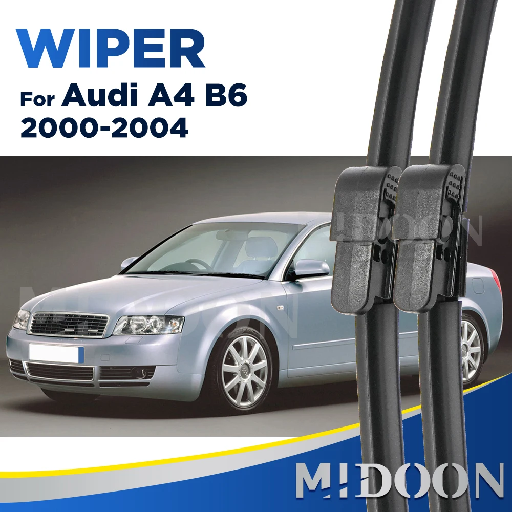 

Передние щетки стеклоочистителя MIDOON для Audi A4 B6 8E/8H October 2000-2007 гг. Лобовое стекло Переднее окно 22 "+ 22"