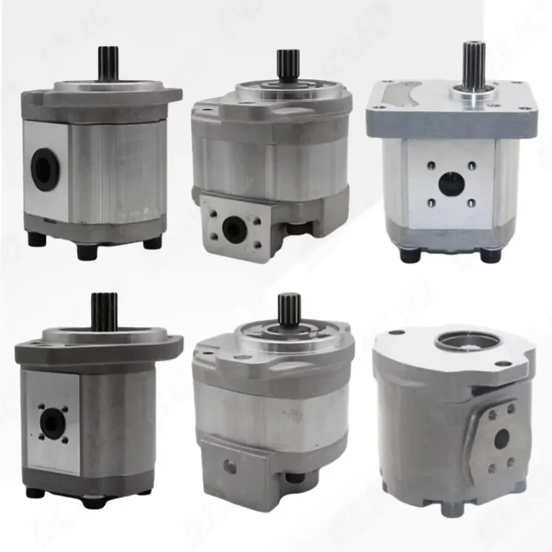 Механические детали HD250 Мини-экскаватор Гидравлический одношестеренный насос