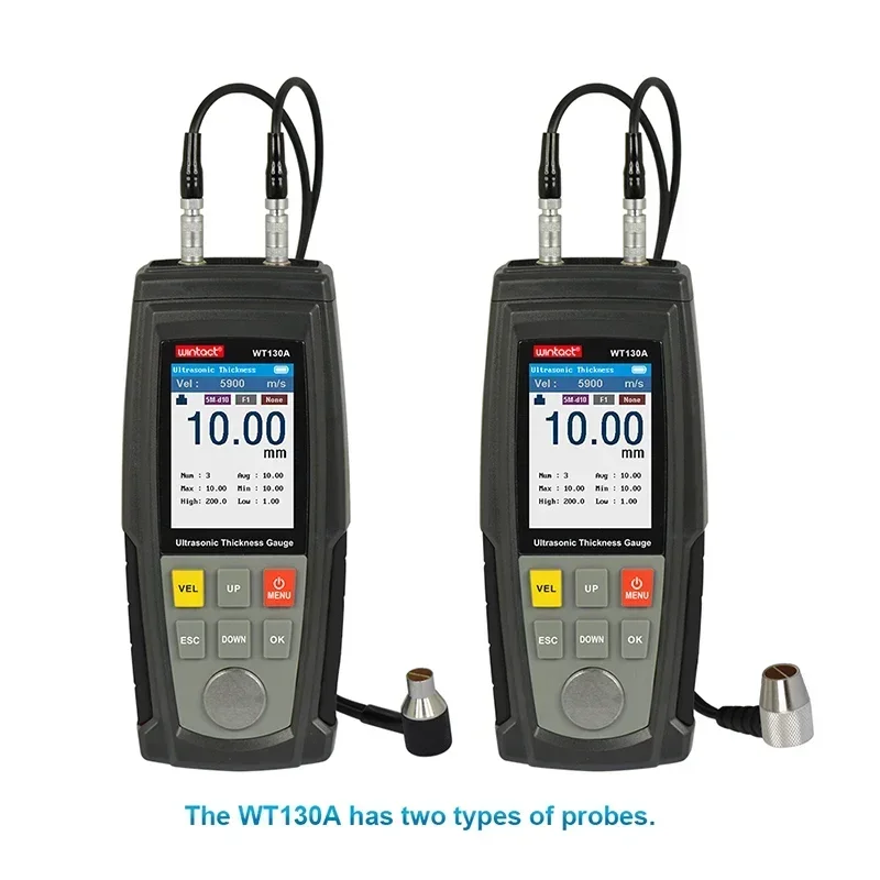GT1130 Huitianyi Wt130a Ультразвуковой толщиномер для измерения толщины металла пластика