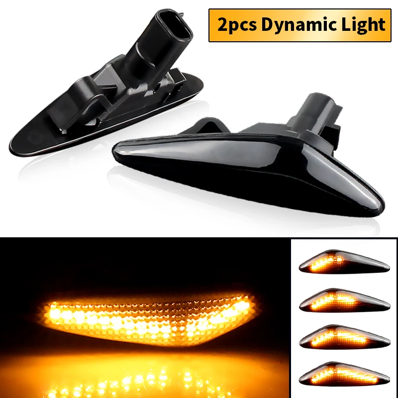 

2x для Mazda Miata MX5 ND RX-8 6 Atenza GH 2008-2012 5 Premacy CW 2010-2013 Fiat Spyder светодиодный боковой габаритный индикатор