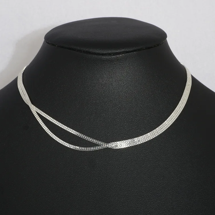 

Trend jewelry fashion personality chain niche design collarbone necklace