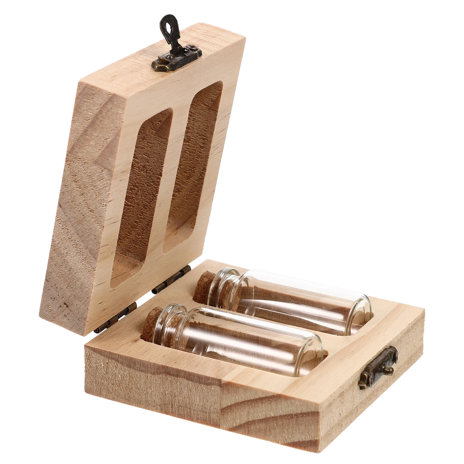 

Ящик для хранения детский деревянный с подставкой для зубов