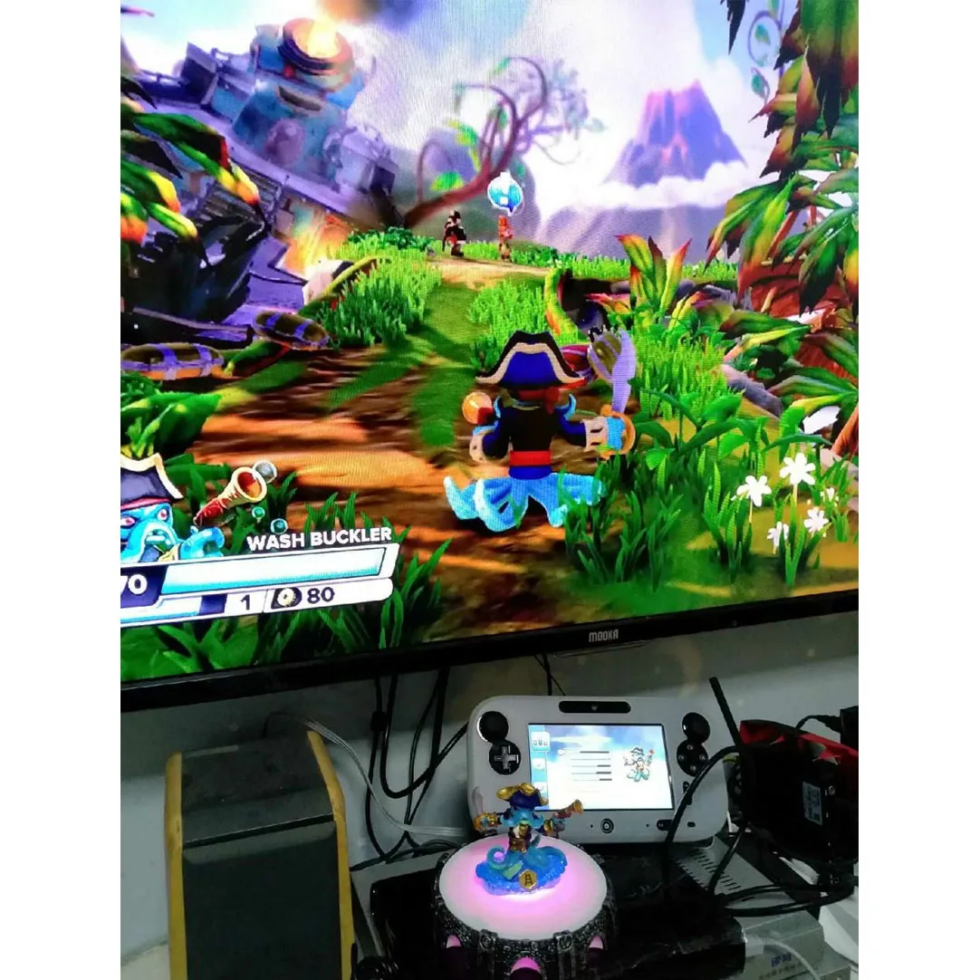 Skylanders Spyro Приключения Air экшн-фигурка Stormblade модель игрушка особенность шторма