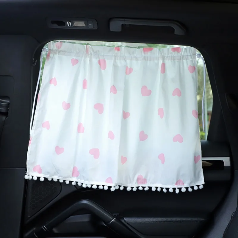 

Automobile Sunshade Cotton Printed Suction Cup Thermal Insulation Sunscreen Sunshade for Automobile Summer Automobile Curtain