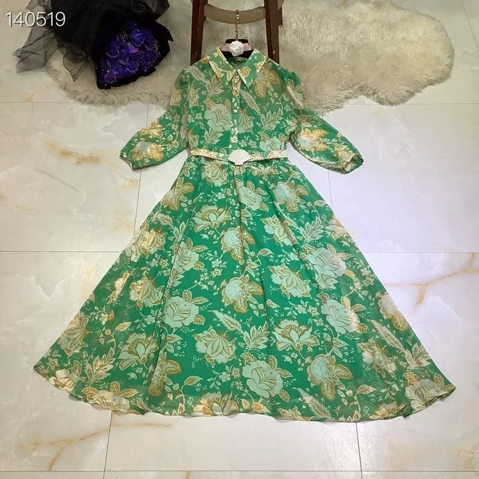 

Высокое качество zc853, новинка 2022, модное женское весеннее платье, роскошное платье в европейском стиле для вечеринки