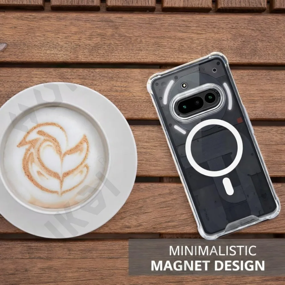 Фото Магнитный чехол для Xperia 1 10 5 8 VIII, прозрачный защитный чехол с прозрачной крышкой Magsafe №5