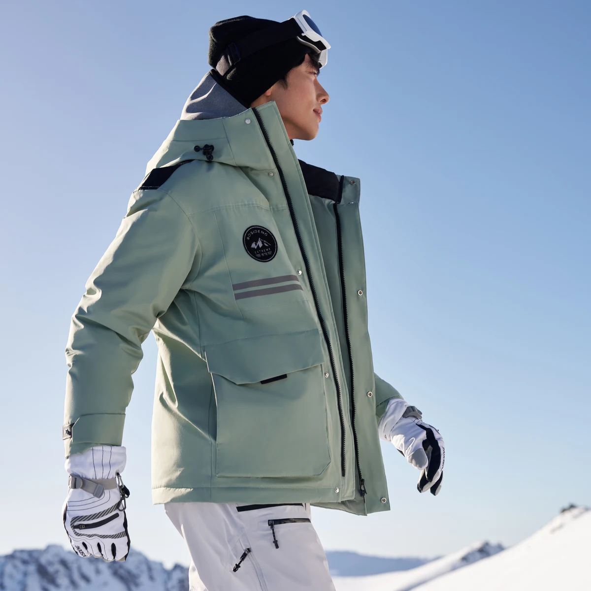 Куртка BOSIDENG B30142327 мужская с капюшоном