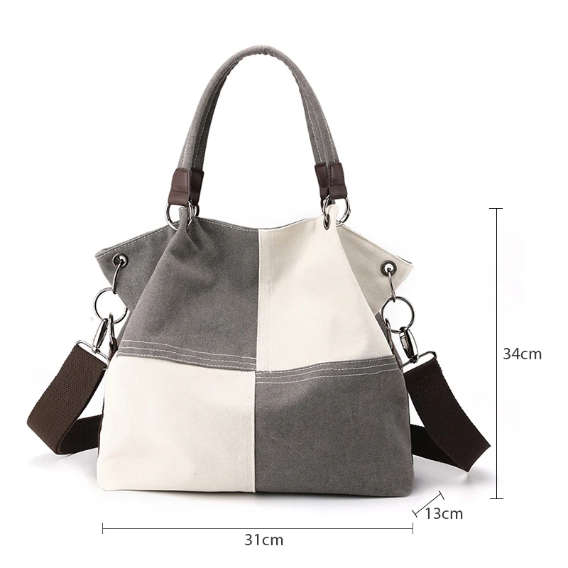 Shoulder Canvas Bag for Women Trend Canvas Bag Multifunction Design Fashion Large Capacity Handbags Female Totes Women Bags 2023