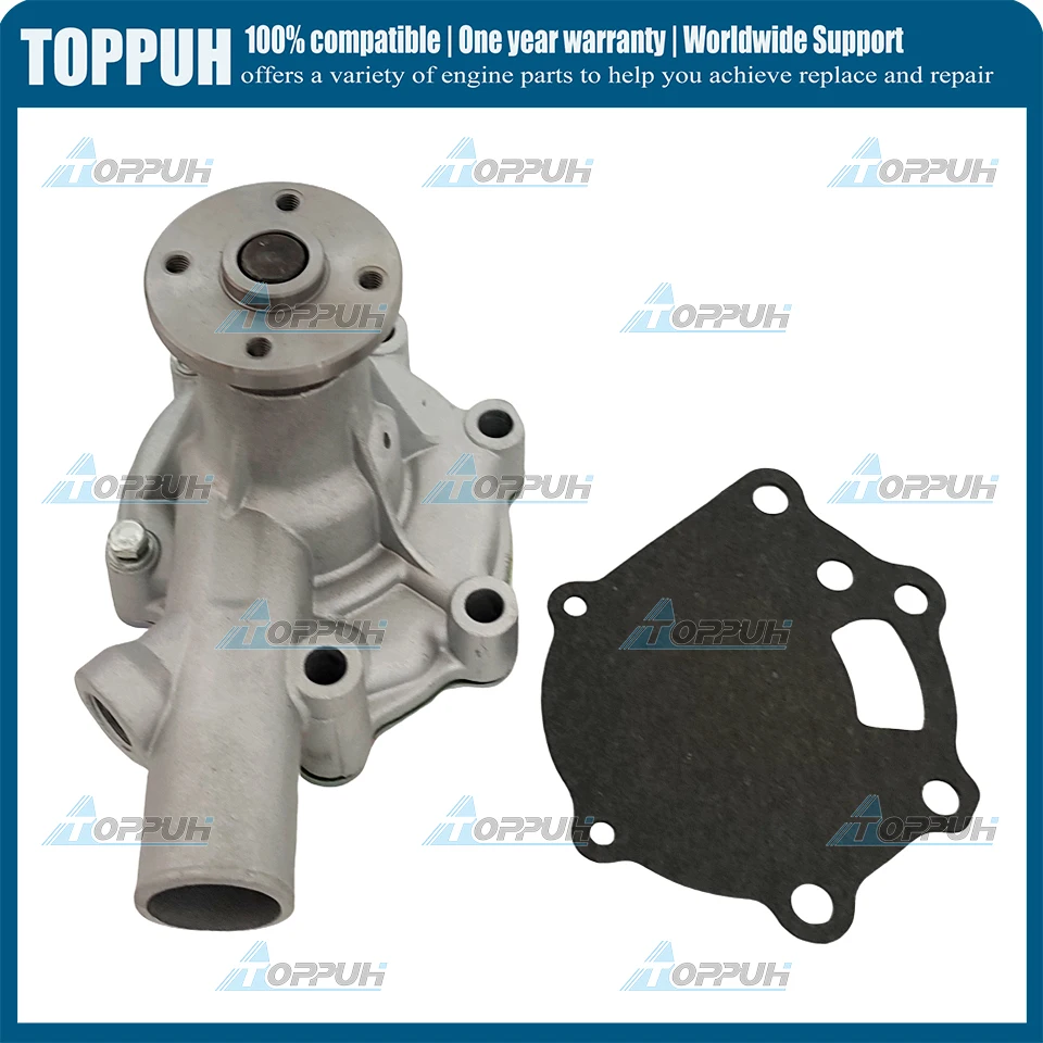 Фото Новая водяная помпа S4L (1 шт.) для Mitsubishi S4L, S3L2, S4L2, K4N, K3B, K3D, K3E, K4F (MM409302) №1