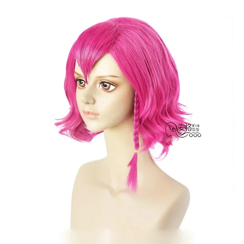 Kazuichi Souda короткий парик с косой костюм для косплея Dangan Ronpa термостойкие