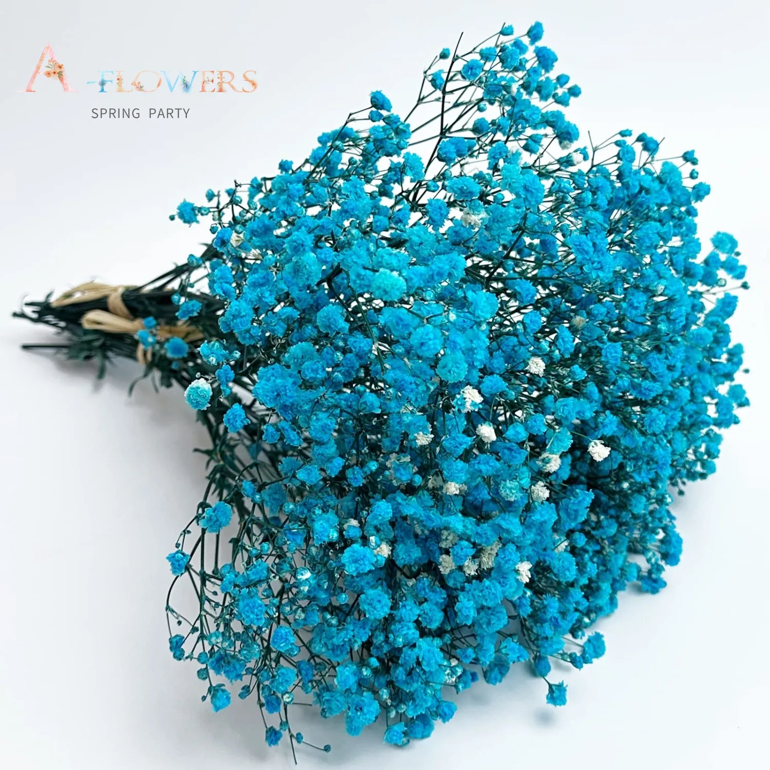 

50/80g Baby's Breath Natural Dried Flowers Colorful Wedding Decoration Real Pampas Grass Christmas Boho Home Decor Photography