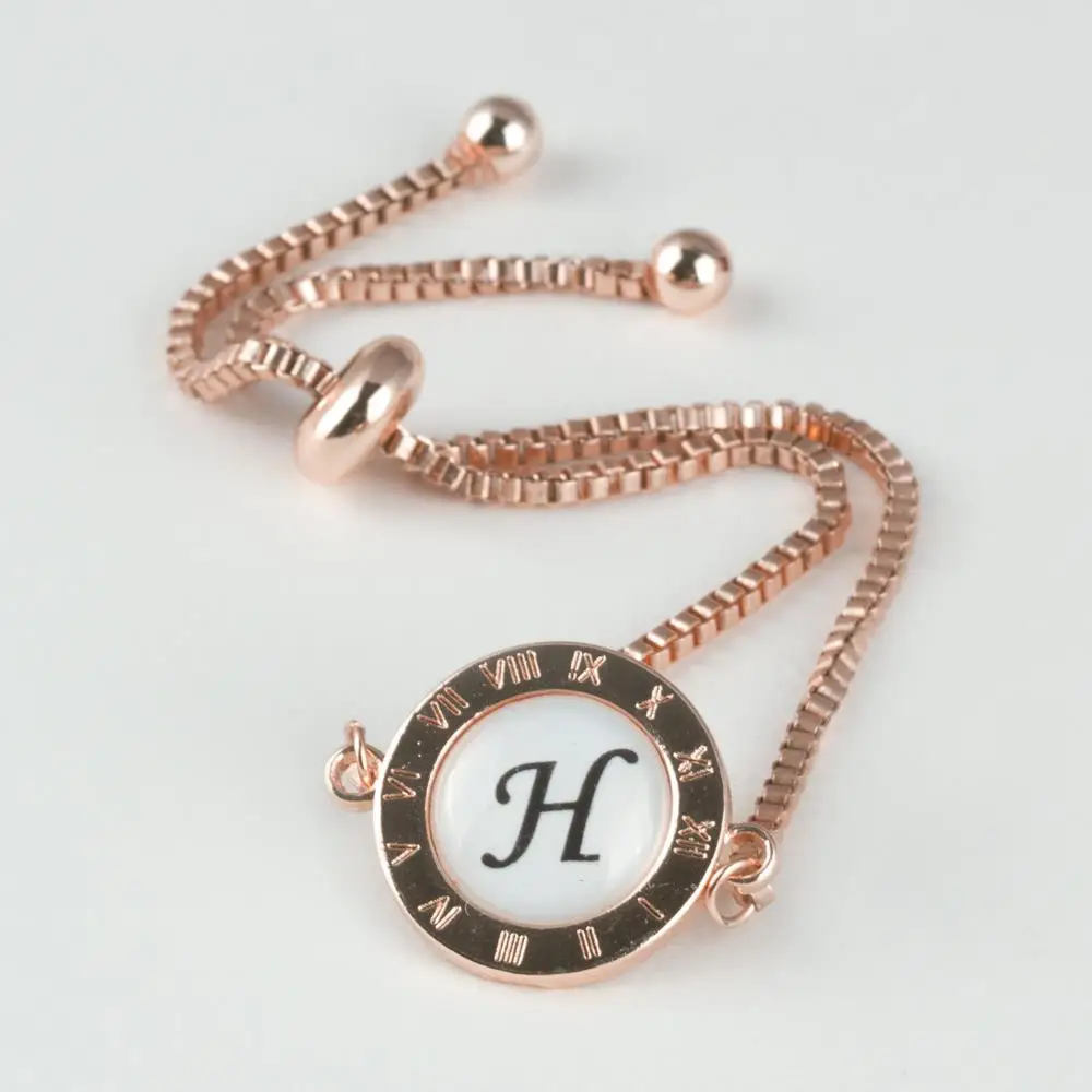 

Letter color elevator bracelet with Roz color lift