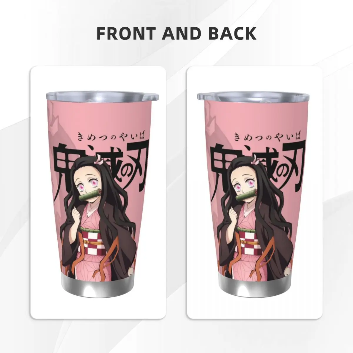 Demon Slayer Kimetsu No Yaiba чашка на 20 унций автомобильная кружка большой емкости