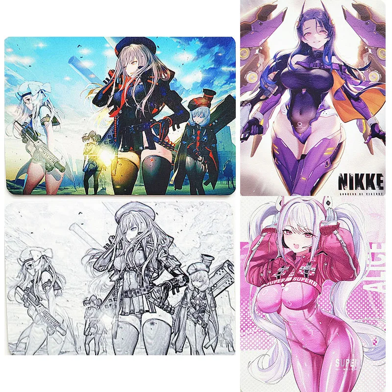 

Anime Goddess Story Rare Metal Flash Card Alice Synthesis Thirty Isabel Collection Game Toy Card Christmas Birthday Present