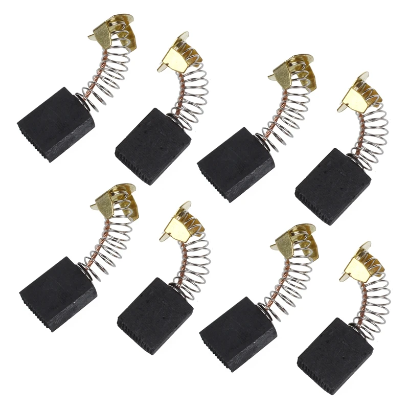 

8 Pcs Electric Motor Power Tool Part Carbon Brush 6.5Mm X 13.5Mm X 18 Mm
