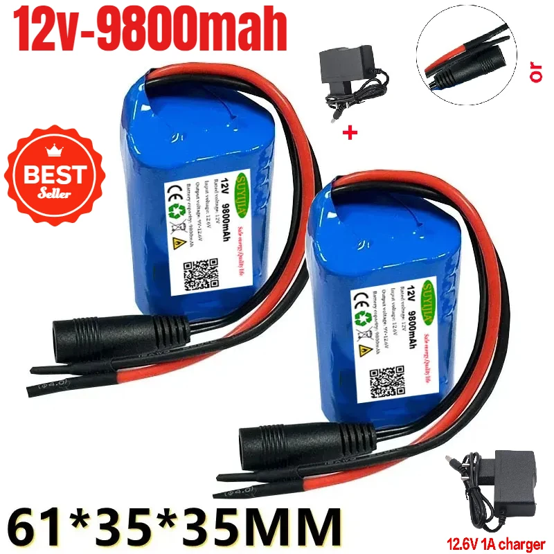 Литий-ионный аккумулятор 3S1P 12 6 В 9800 мАч 18650