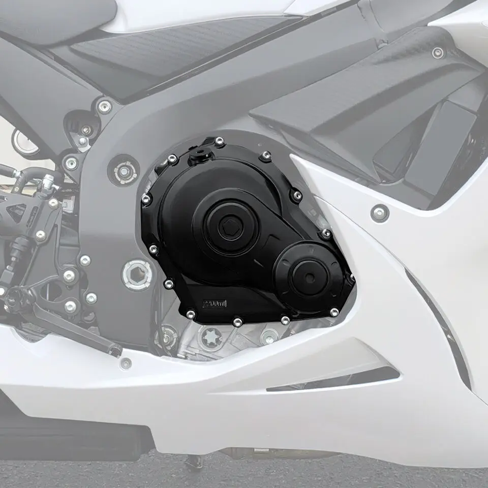 

Мотоциклетный алюминиевый картер двигателя, статор, крышка сцепления для Suzuki GSXR 600 GSXR 750 2008-2025 2018 2019 2020 2021 2022 2023