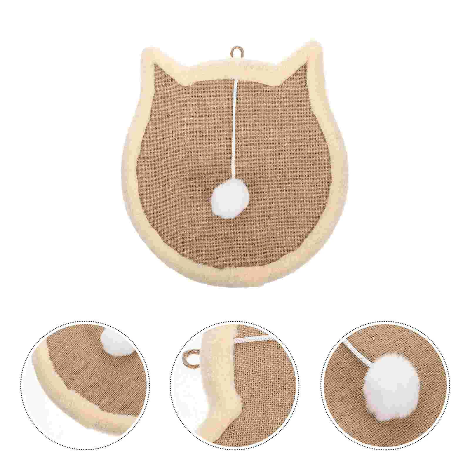 

Cat Scratcher Scratching Scratch Padboard Kitten Post Claw Carpet Rug Sisal Accordion House Lounge Plate Wear Household