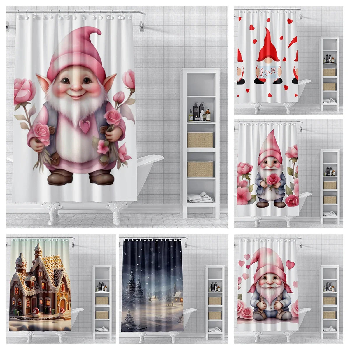 Домашний декор занавески для душа искусственная ткань современный