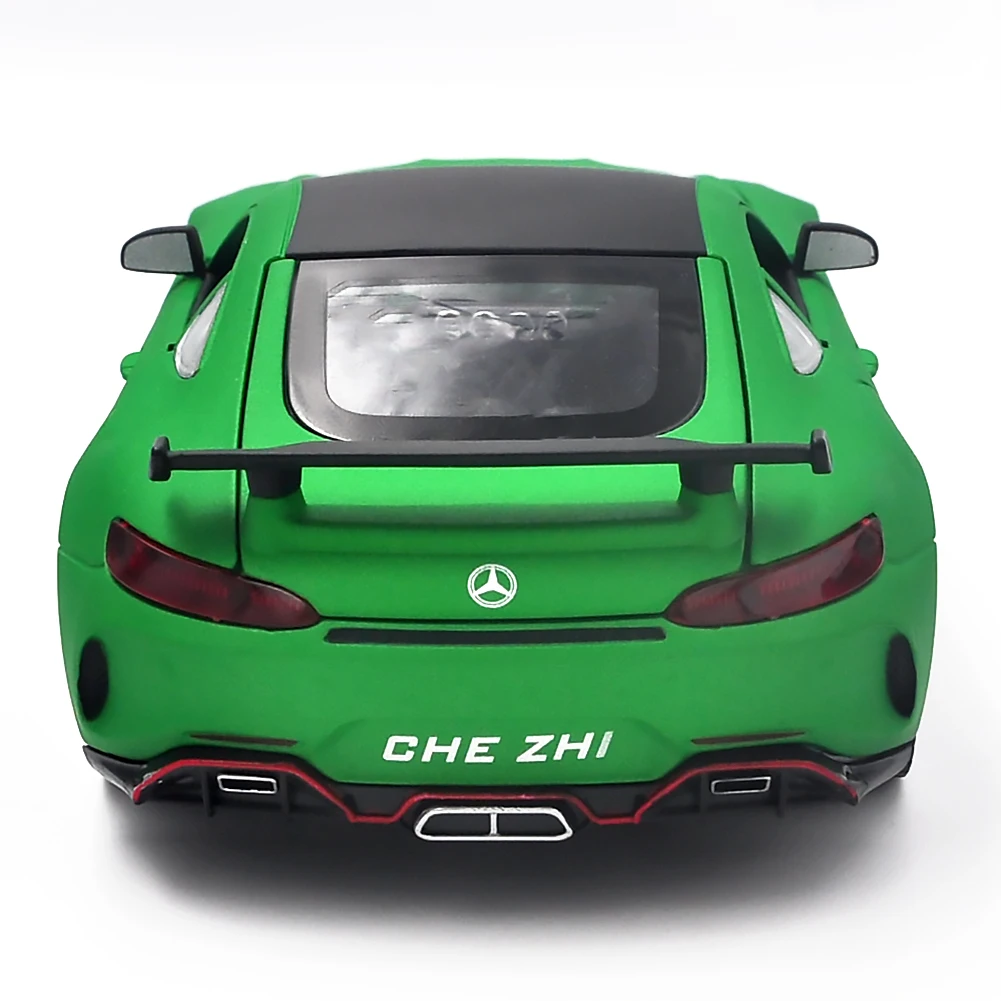 Модель автомобиля, литье под давлением 1:24, подходит для Benz AMG GT R,  спортивный автомобиль, металлический игрушечный автомобиль, детская  игрушка, Подарочная серия | AliExpress