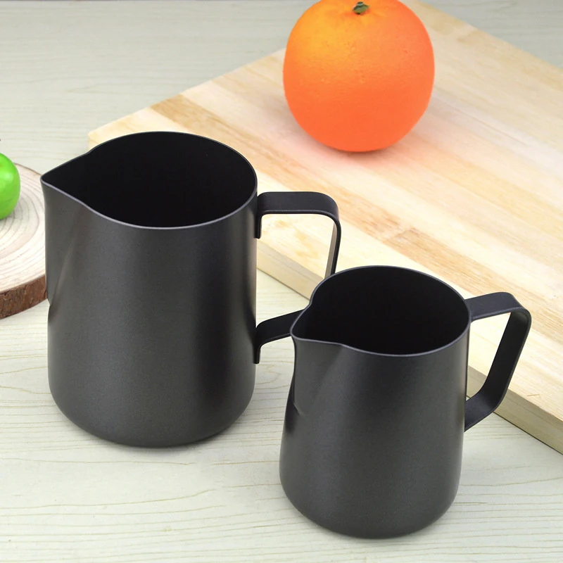 

12/20 Oz Non-stick Stainless Steel Milk Cream Frother Espresso Can Cappuccino