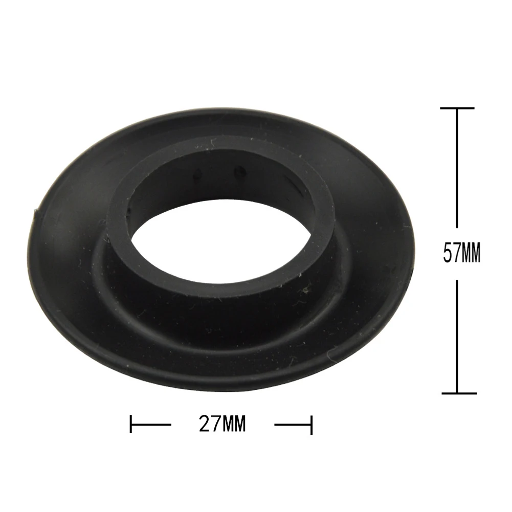 

Universal Drip Rings Black Easy To Install Inner Diameter 27MM Replacement Rubber Weight 30g 4 Pcs Accessories