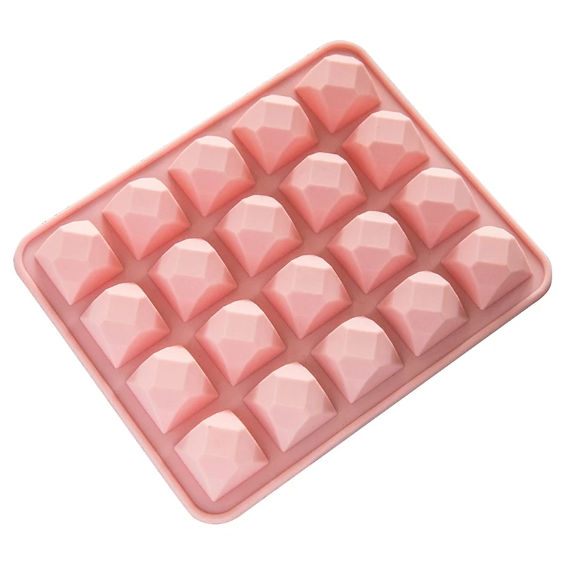 

Silicone Polygon Mold 20 Grids DIY Make Food Grade Safe Molds Handmade for Home Kitchen Chocolate Candy Soap
