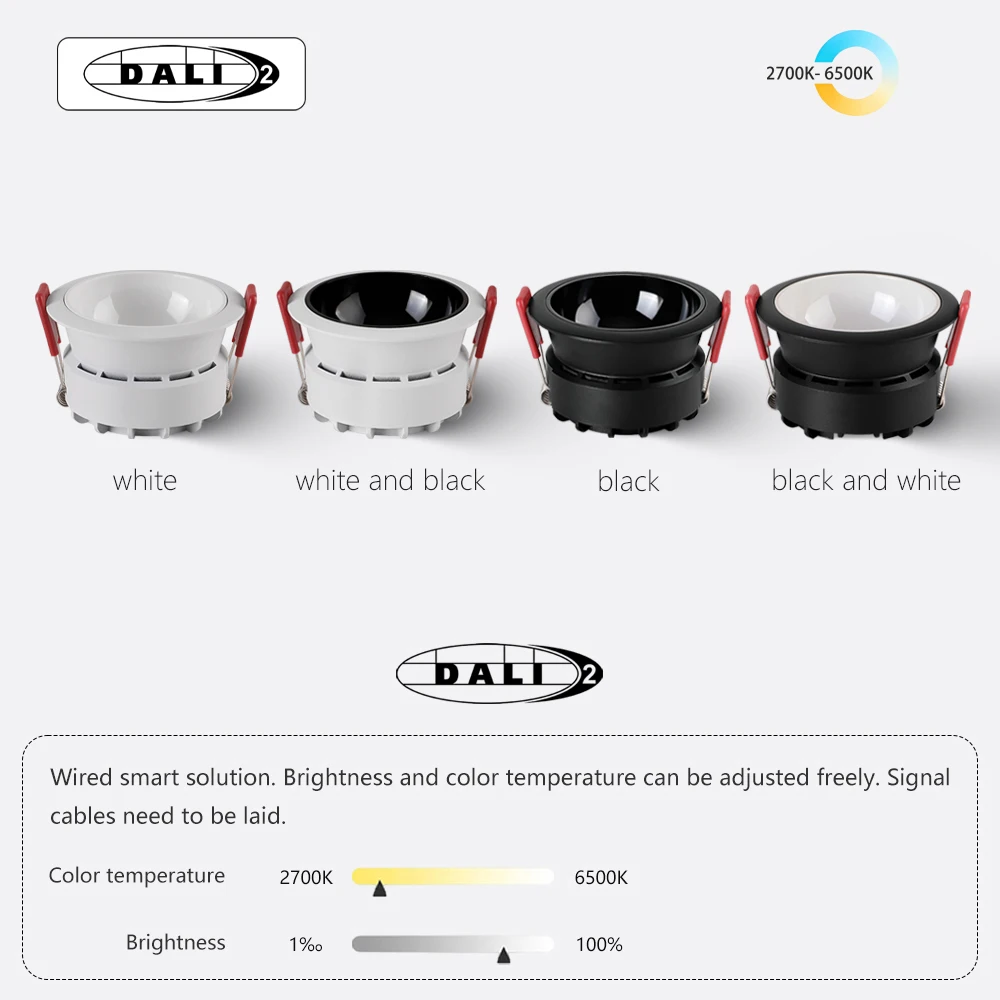 

LINGYU Встраиваемый светодиодный потолочный светильник COB 9 Вт