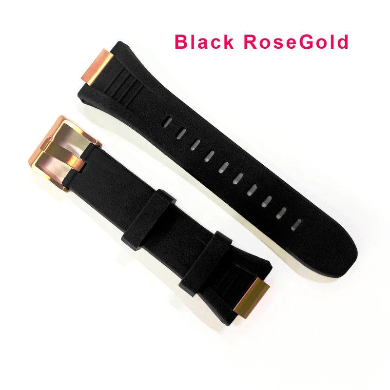 Modification Kit rubber Bezel For Apple Watch 7 6 5 42mm 44mm 45mm watchcase frame Metal Strap Replacement for iWatch band 41mm